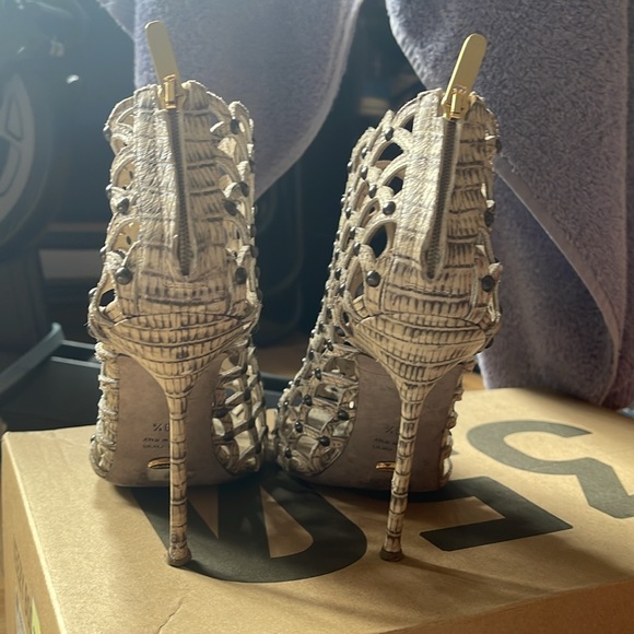 Sergio Rossi Cage Heels - 38.5 - Picture 5 of 6